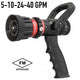 1360: 1" Selectable Gallonage Nozzle (5-10-24-40 GPM)