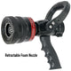 1372E: 1-1/2" Constant Gallonage  Retractable Foam Nozzle 60, 95 or 125 GPM (Preset to 125 GPM)