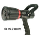 1373: 1-1/2" Constant Gallonage Nozzle 150, 175 or 200 GPM (Preset to 200 GPM)