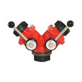 654560: Suction Siamese Valve (2) 2-1/2" Female Inlet x (1) 6" Female Outlet