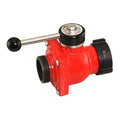 6595: Self Locking Hydrant Valve (1) 2-1/2" Female Inlet x (1) Male Outlet